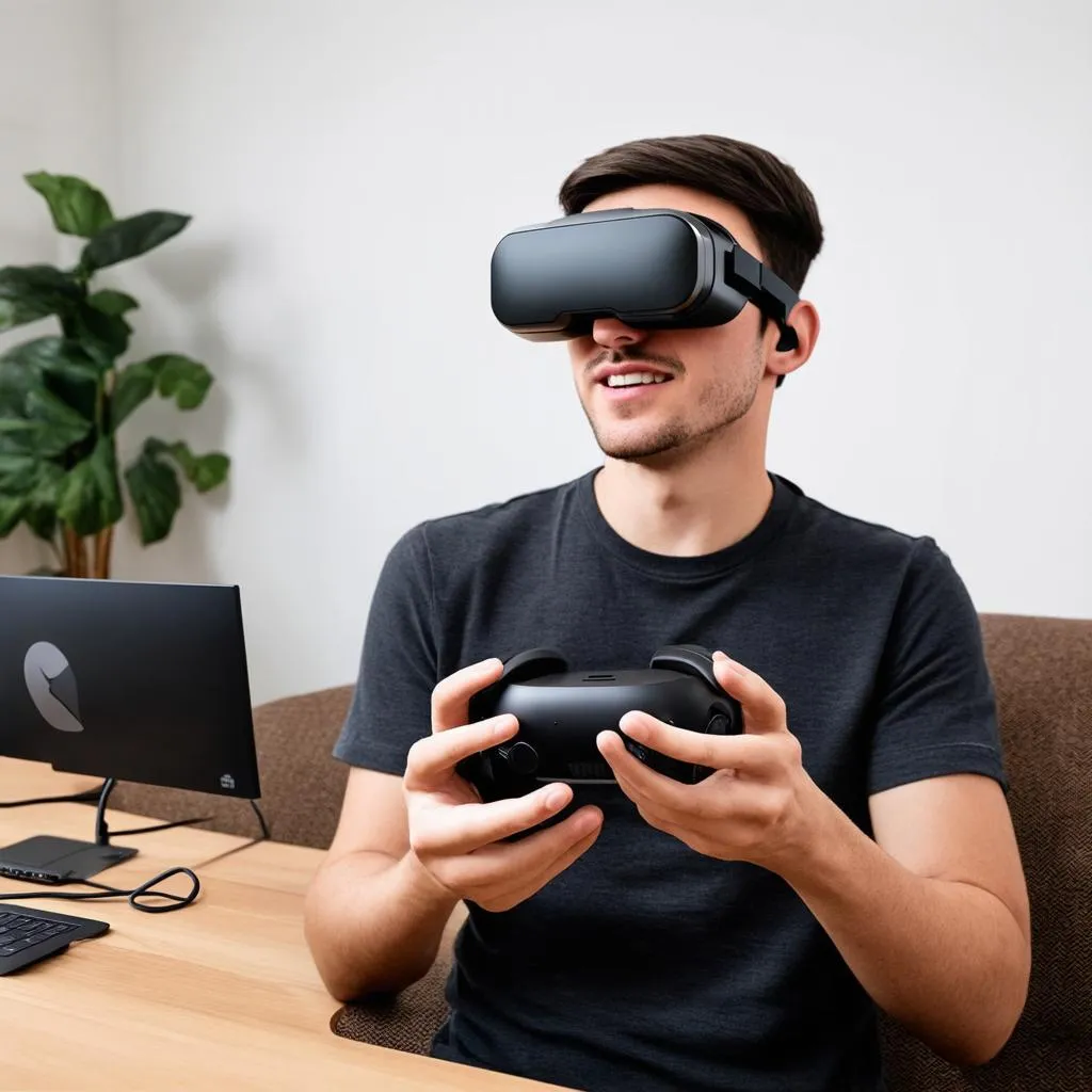 Oculus Link kết nối với tai nghe