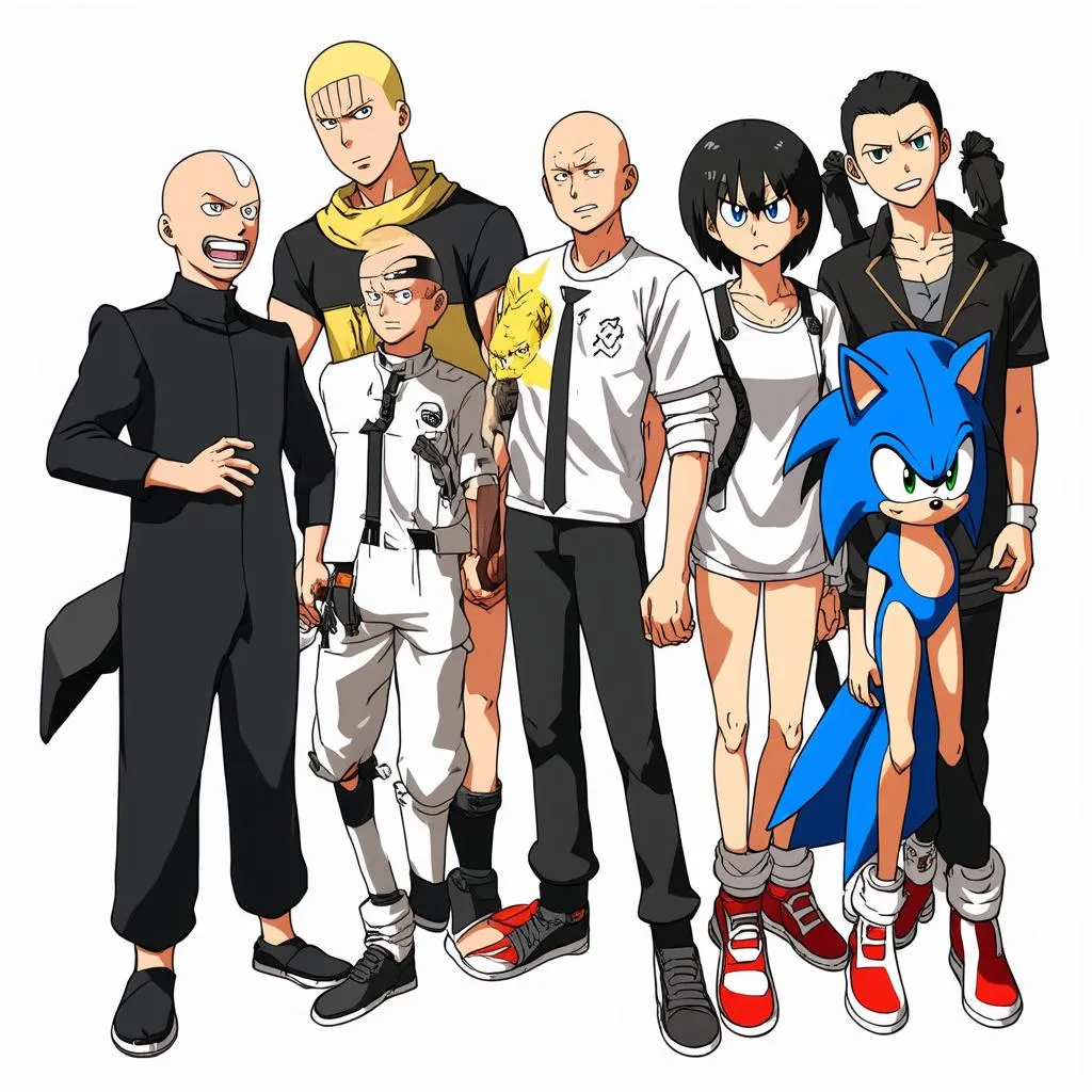 One Punch Man: A Hero Nobody Knows Characters