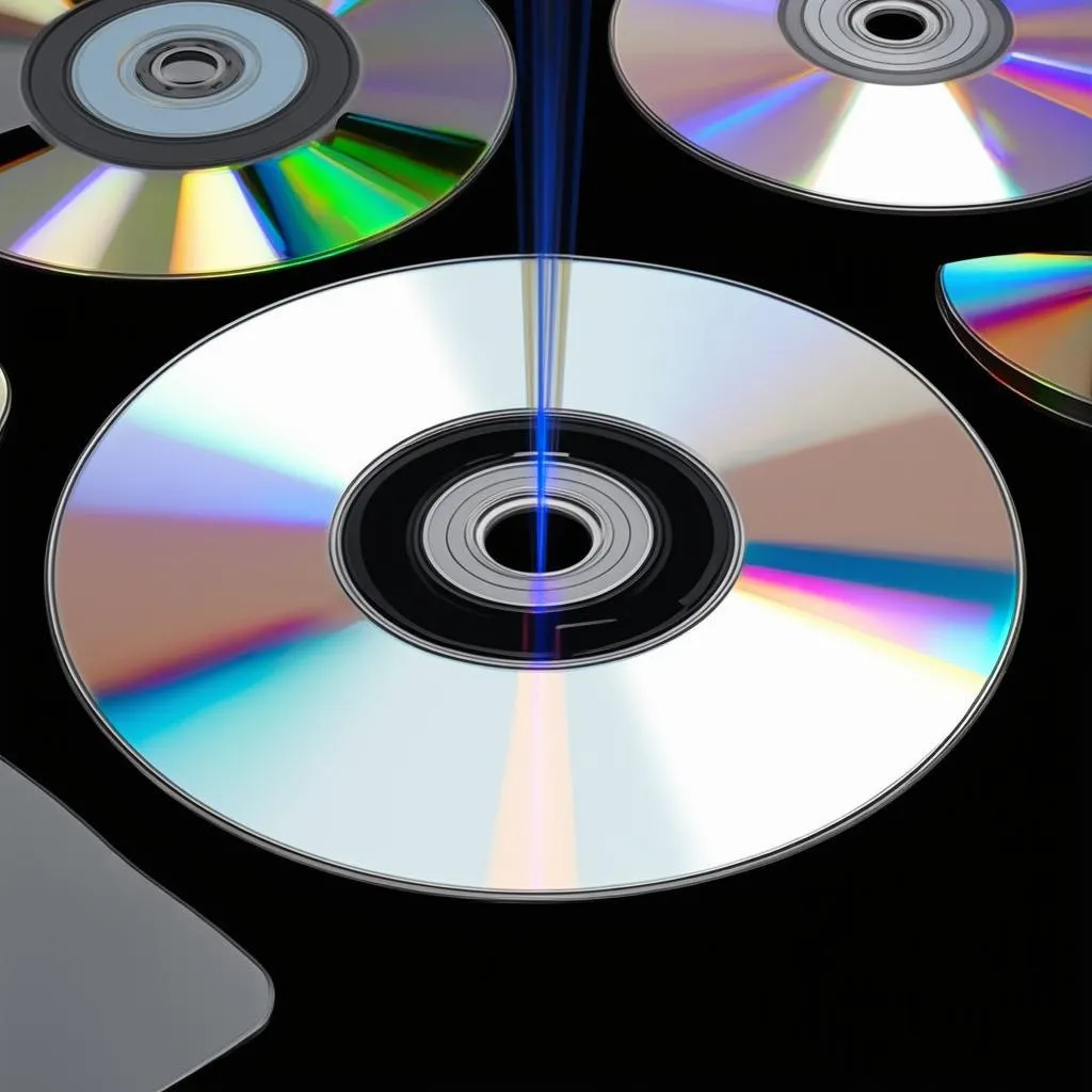 Optical disc drive data storage