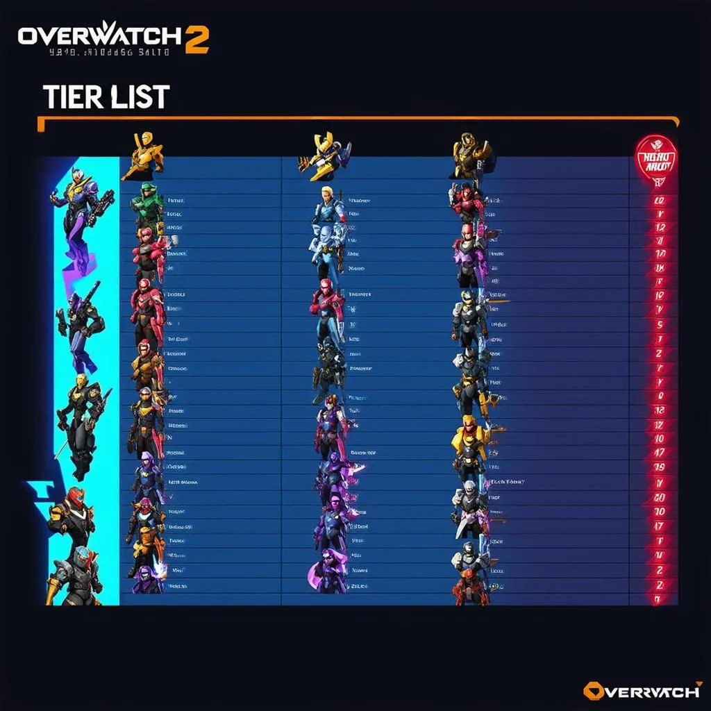 Overwatch 2 Tier List: Meta thay đổi liên tục