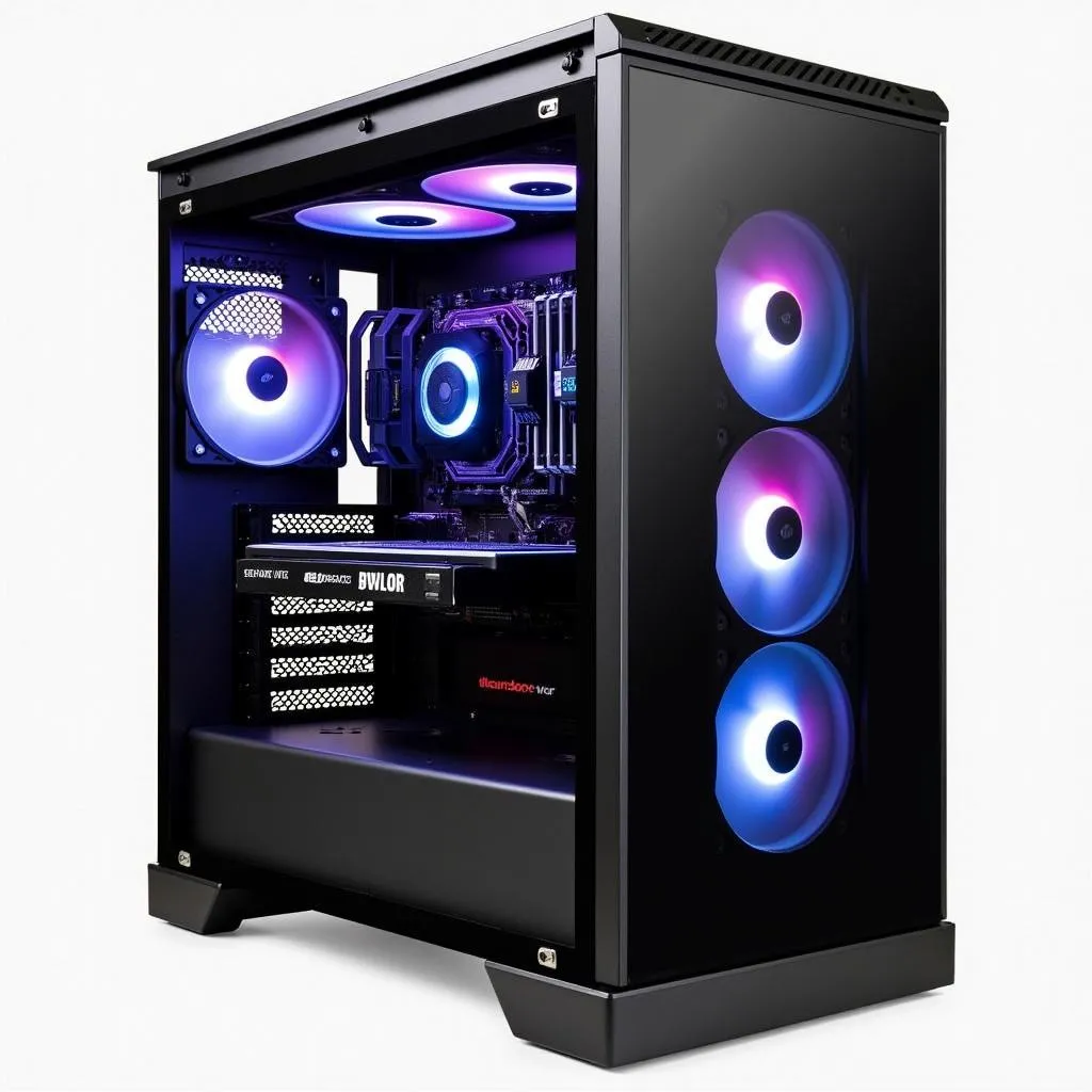 Vỏ case PC Sama với thiết kế gaming hiện đại