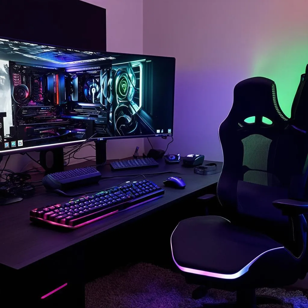 PC Gaming Setup Hoàn Hảo