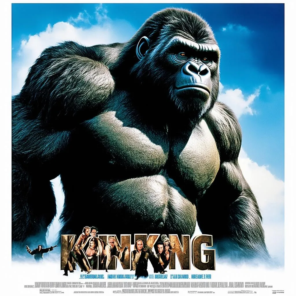 Peter Jackson King Kong 2005 poster