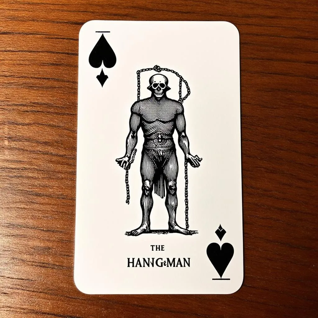 Bí ẩn lá bài The Hangman