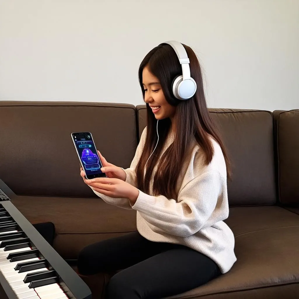 piano game trên điện thoại