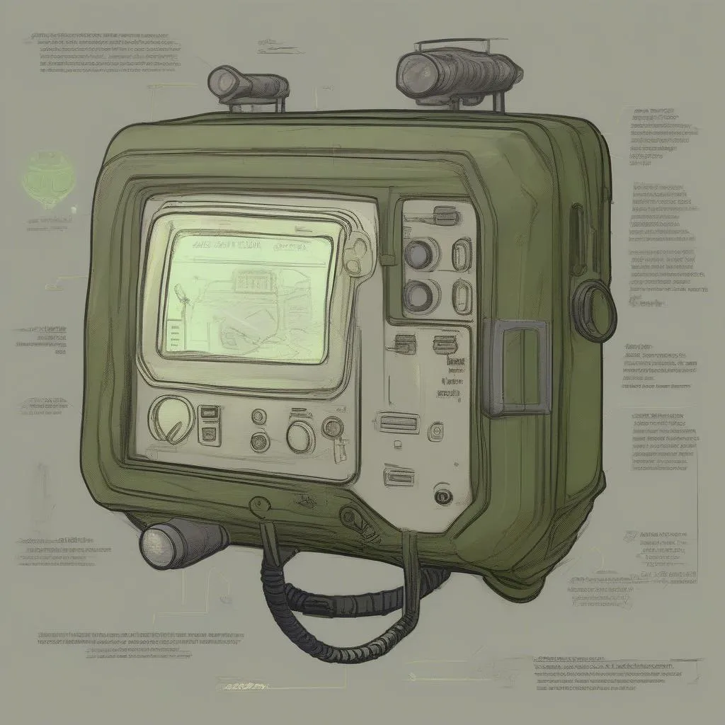 Pip Boy Concept Art