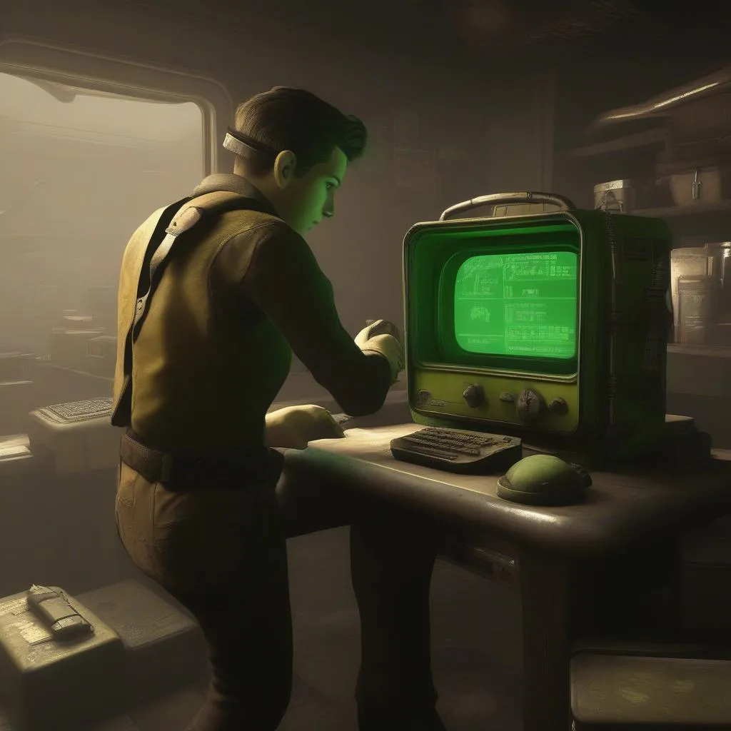 Pip Boy in Fallout 4