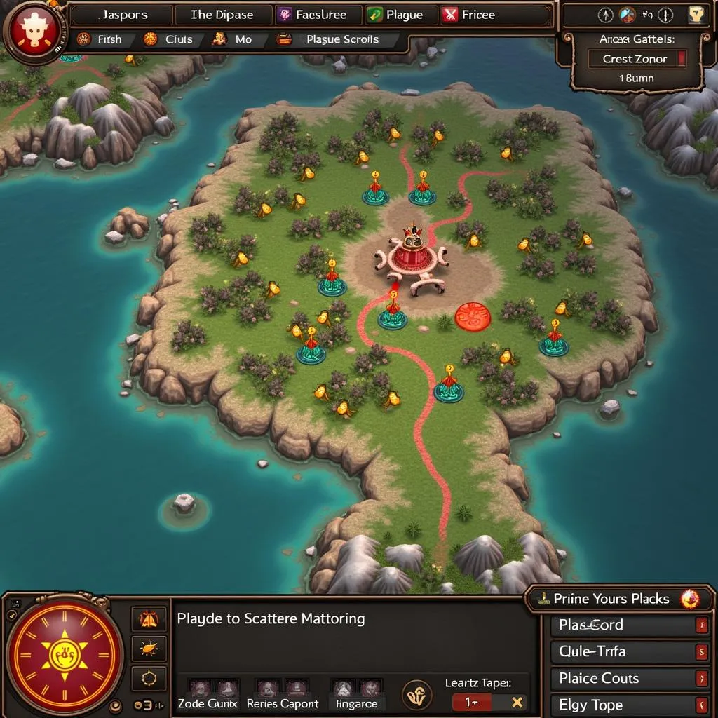 Plague Inc Evolved giao diện chơi