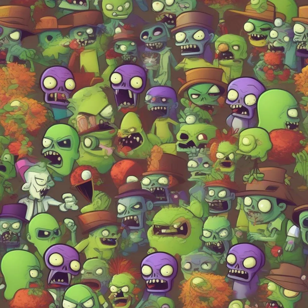 Characters in Plants vs Zombies 2