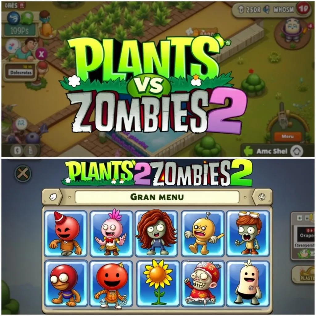 Giao diện Plants vs Zombies 2 PC Offline