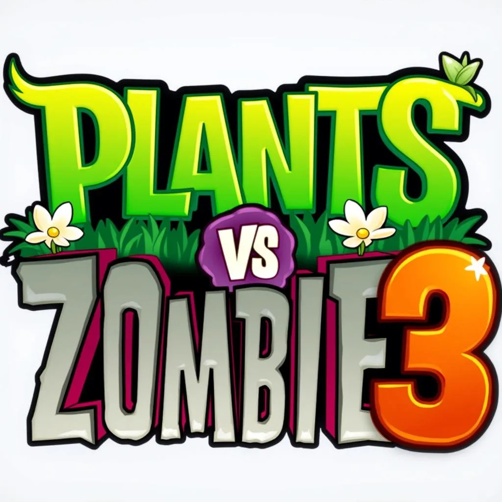 Logo Plants vs Zombies 3