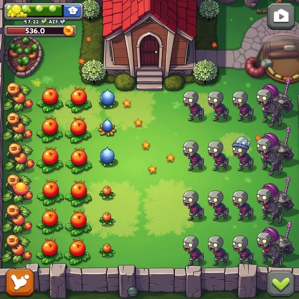 Lối chơi Plants vs Zombies