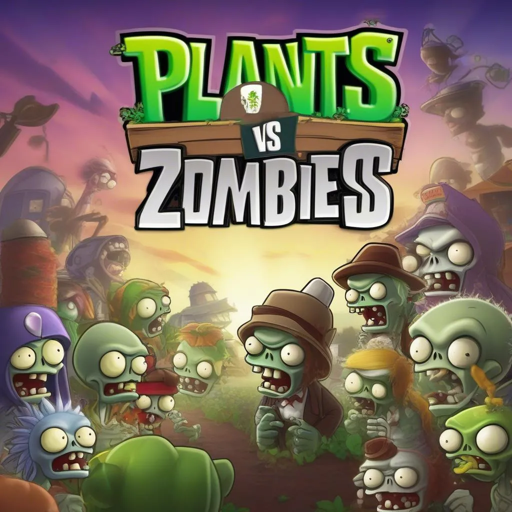 Plants vs Zombies PC Game Cover