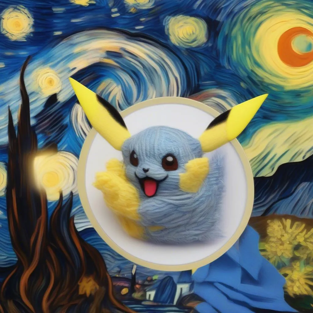 Pokemon Van Gogh Card