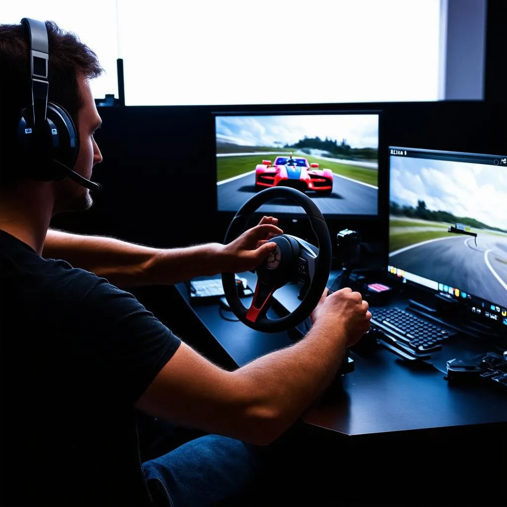 racing car games player