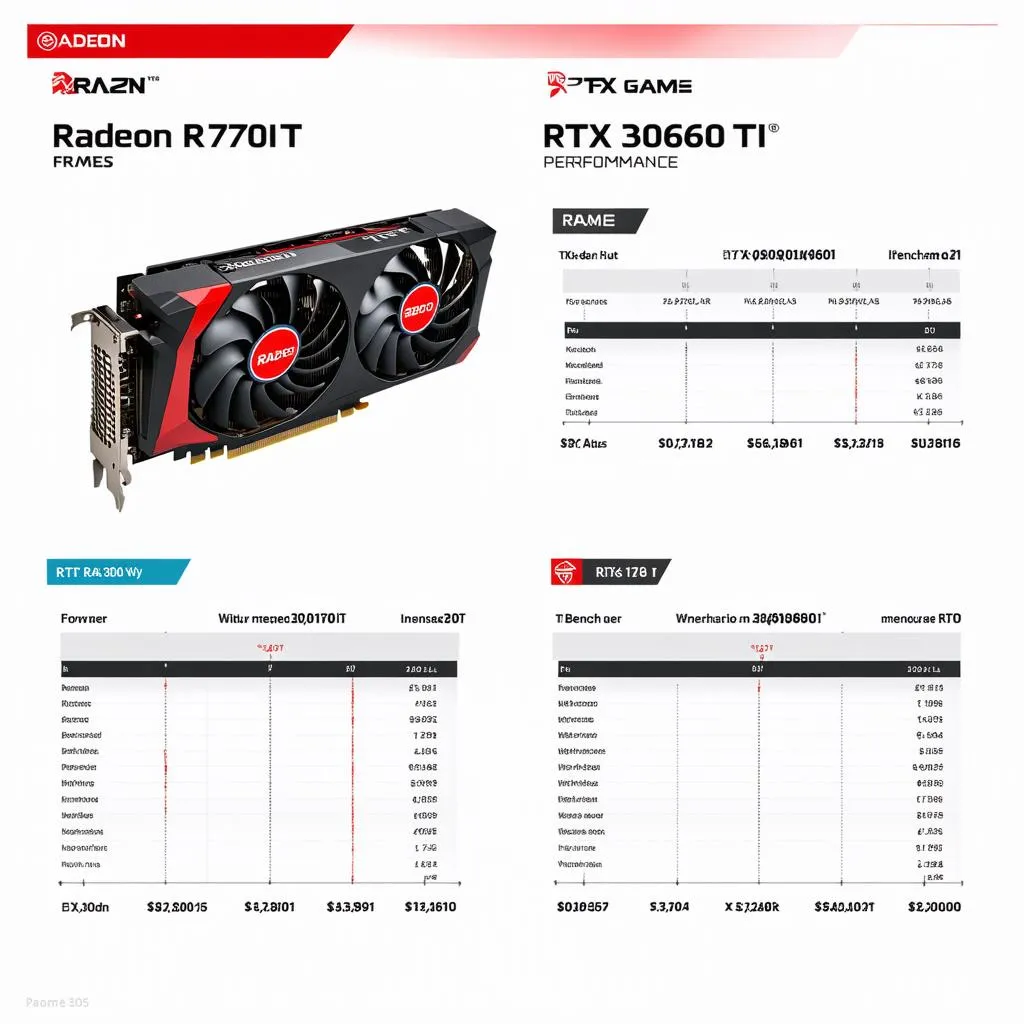 So sánh hiệu năng Radeon RX 7700 và RTX 3060 Ti