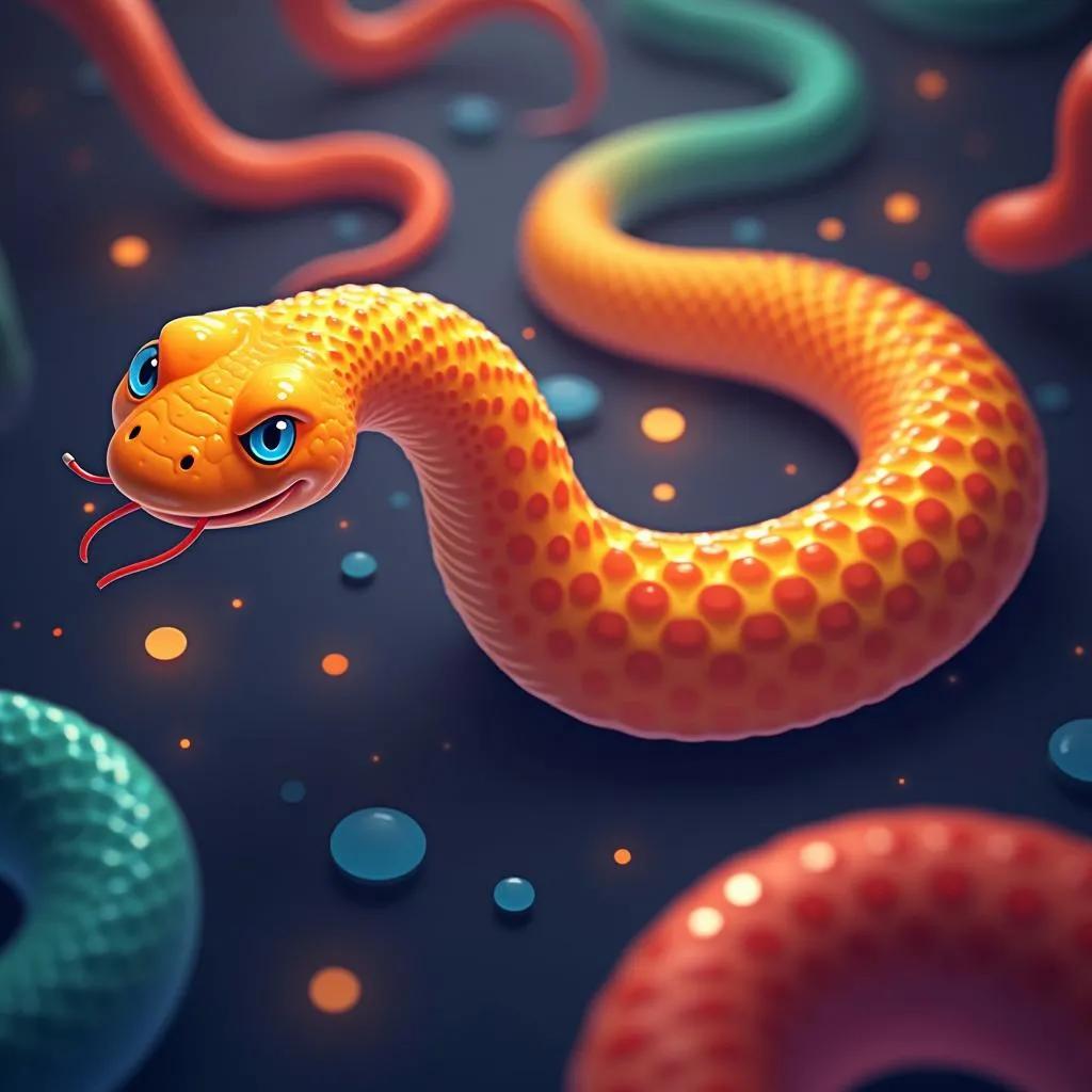 Rắn khổng lồ trong Slither.io