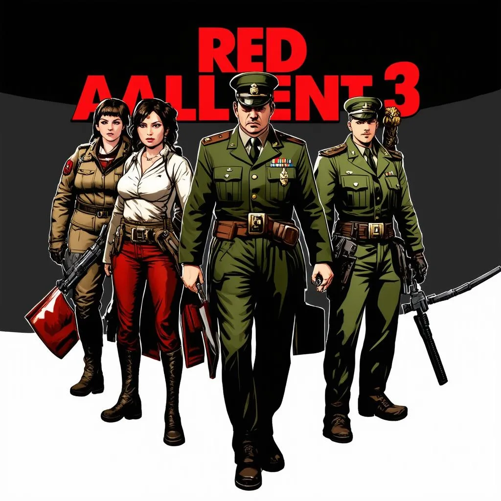 Red Alert 3 Characters