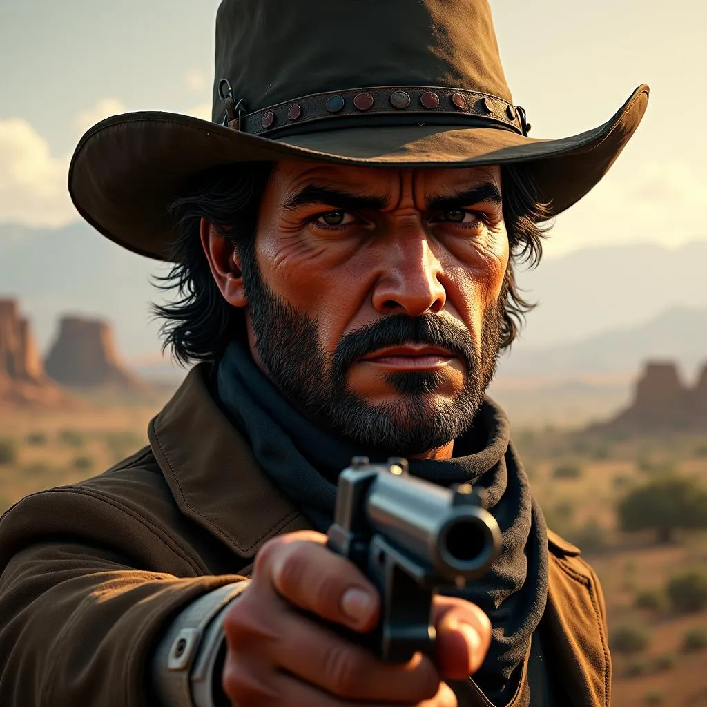 John Marston trong Red Dead Redemption