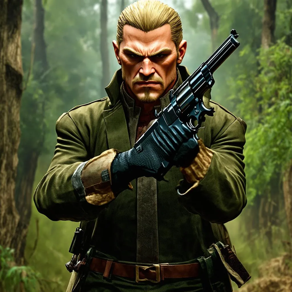 Revolver Ocelot in Metal Gear Solid 3