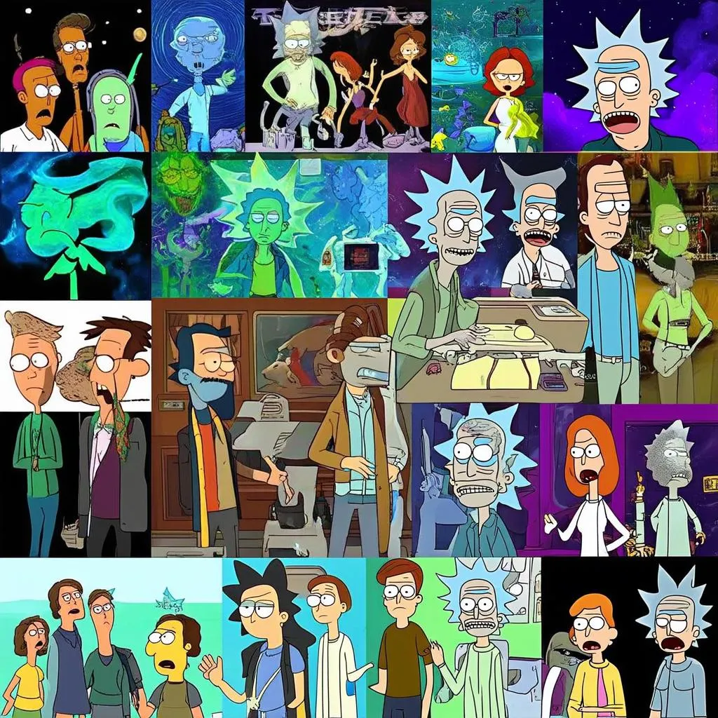 Rick and Morty characters