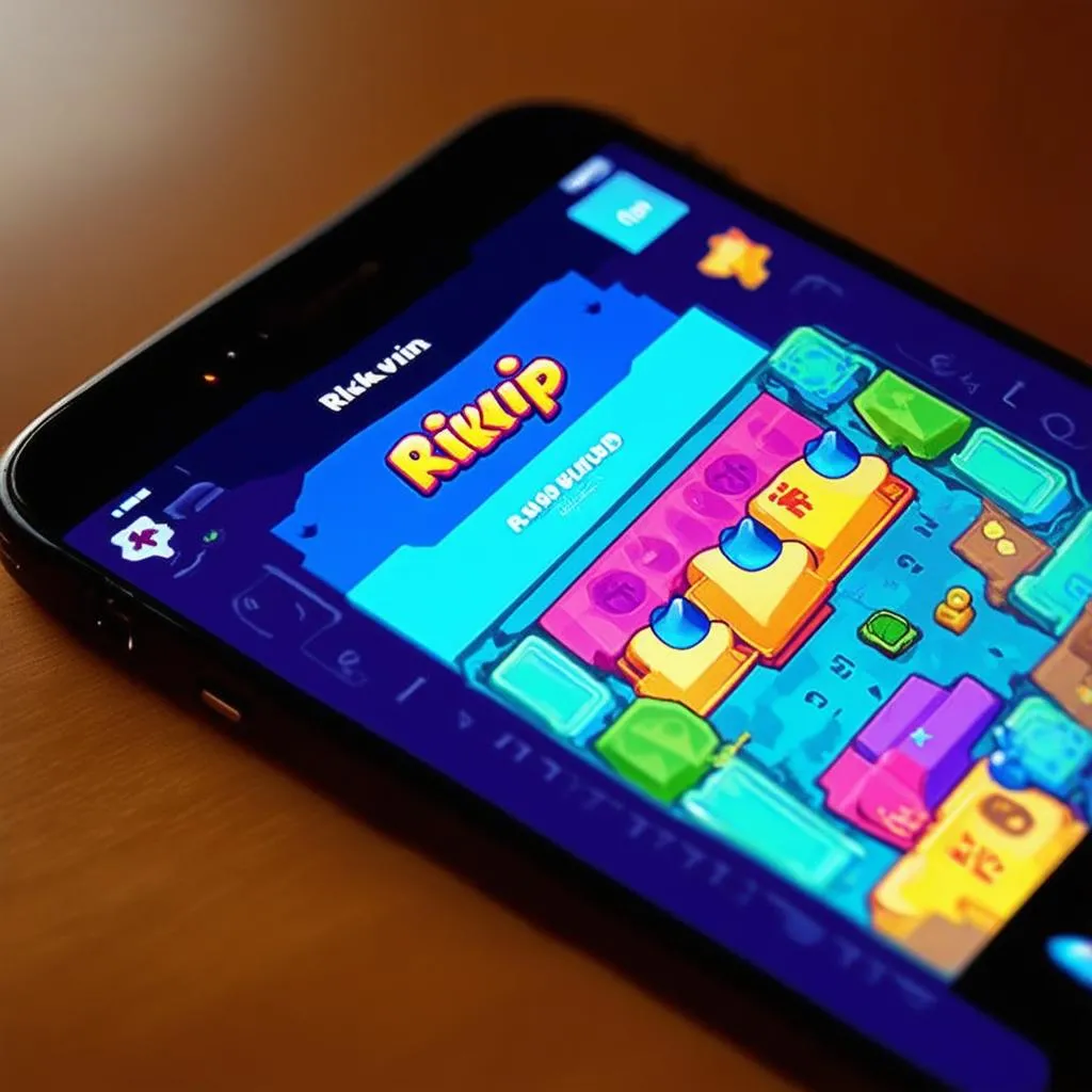 Rikvip Tai Game trên điện thoại