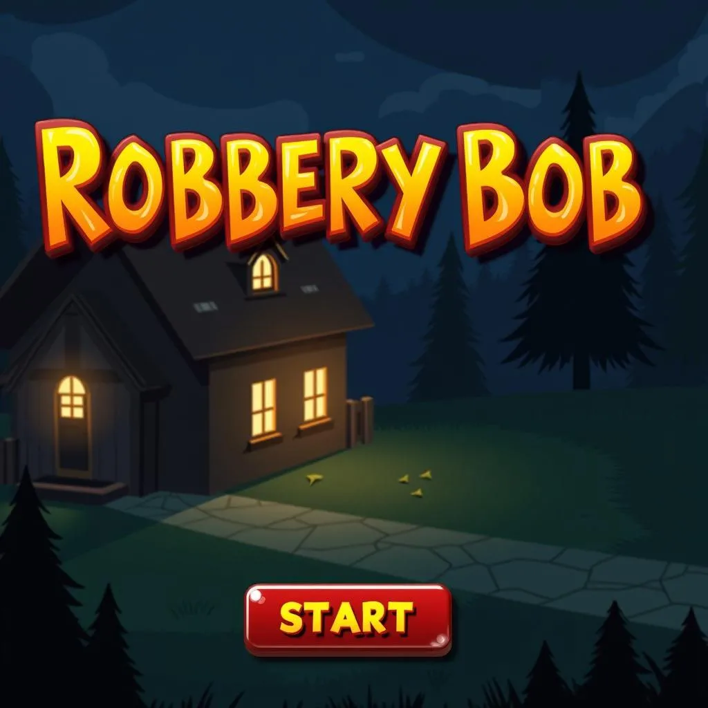 Hình ảnh màn hình chính game Robbery Bob