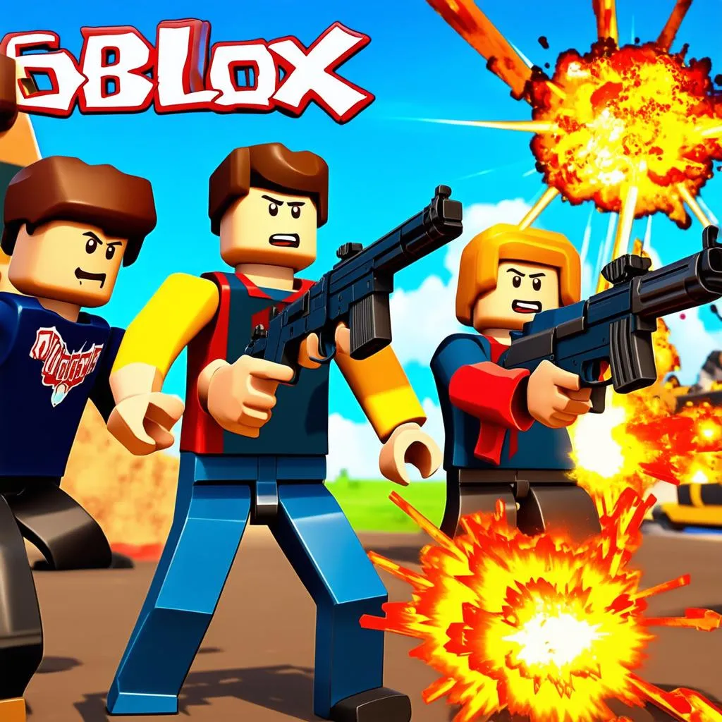 Roblox games hành động