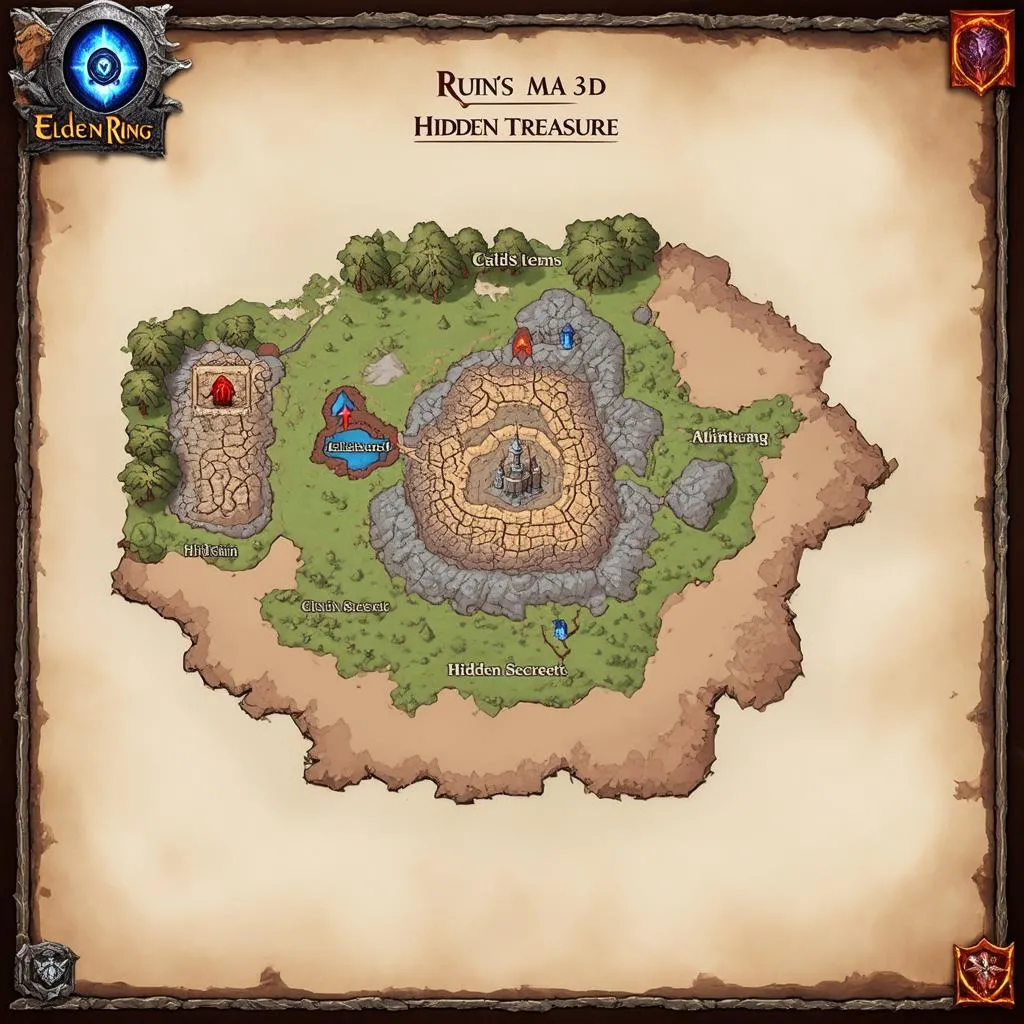 Bí mật vị trí Ruins Map 3rd