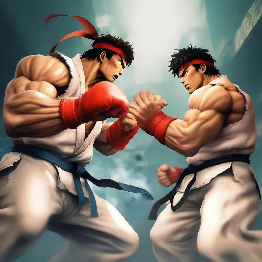 Ryu vs Ken