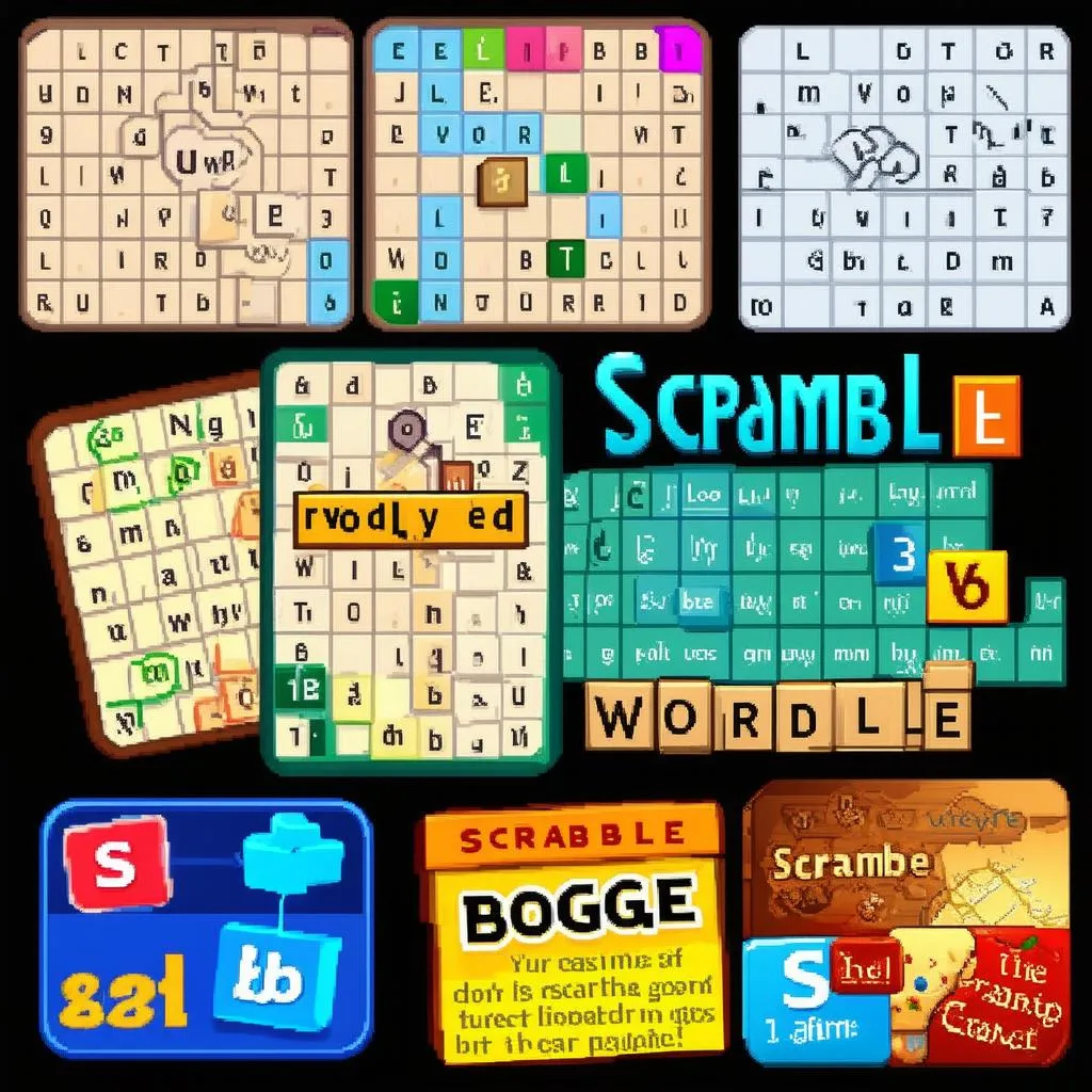 Các loại Scramble Game phổ biến