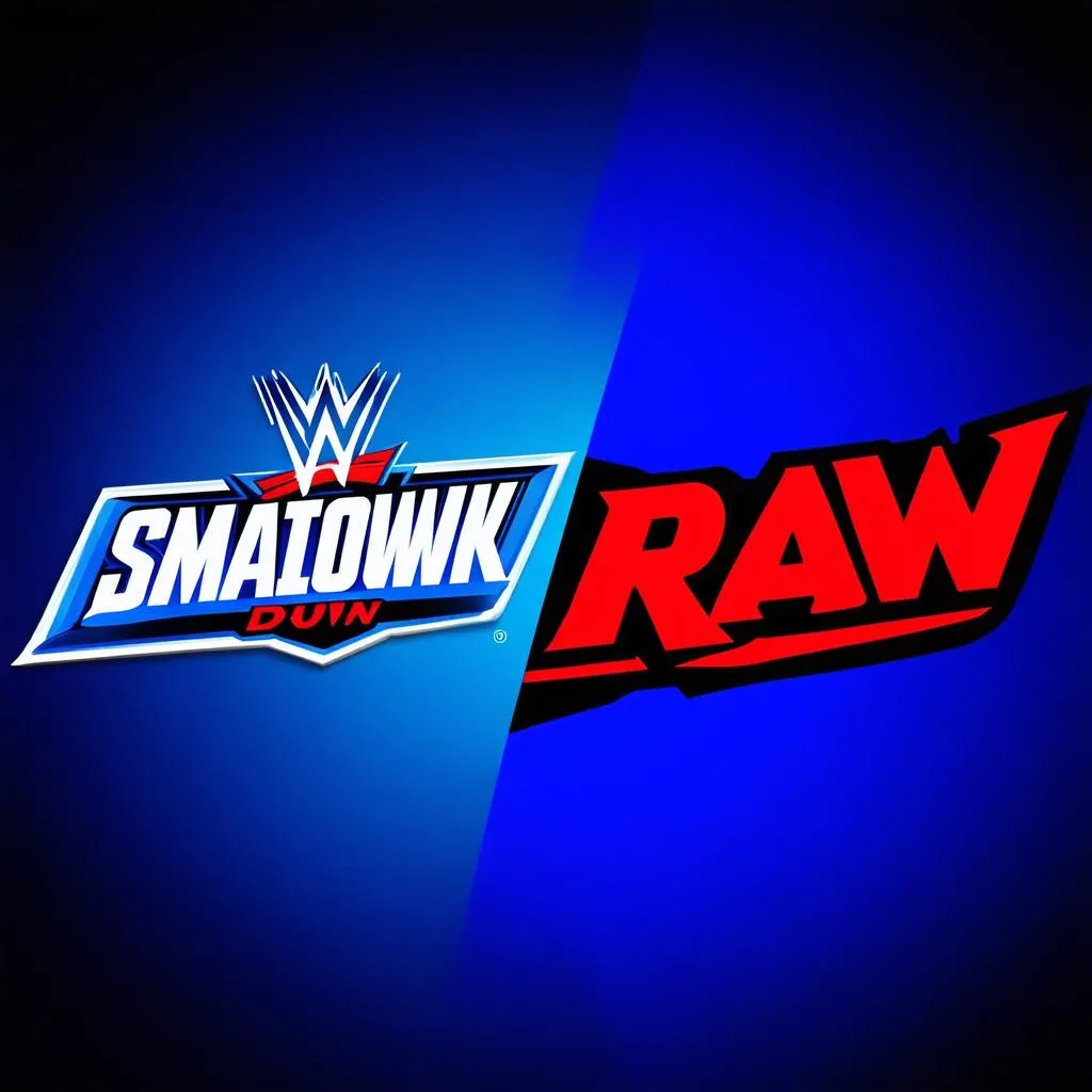 Logo của SmackDown và Raw