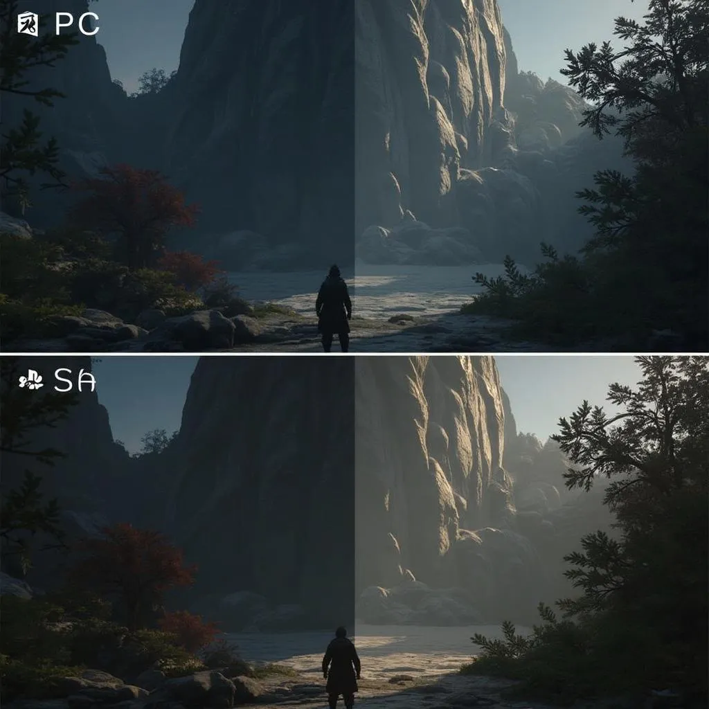 So sánh đồ họa Sekiro trên PC và PS4