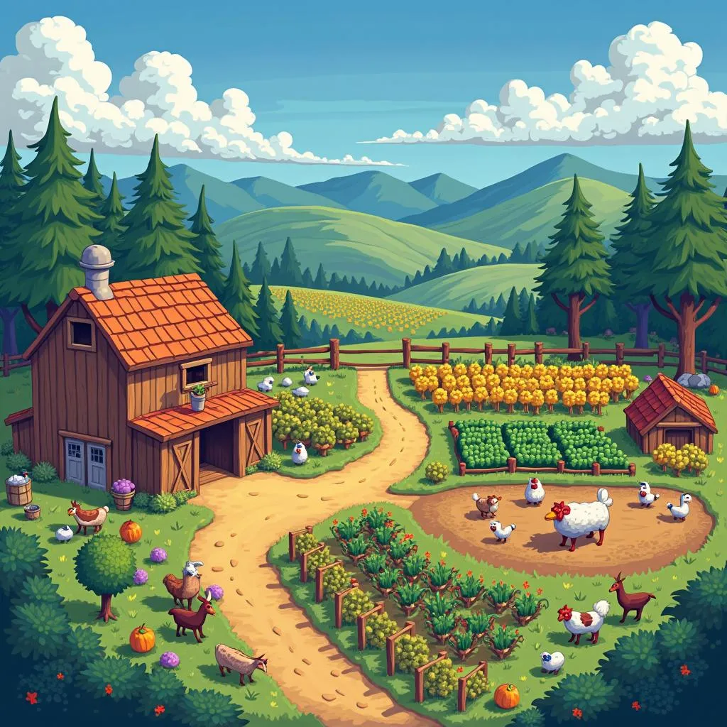 Cuộc sống nông thôn Stardew Valley