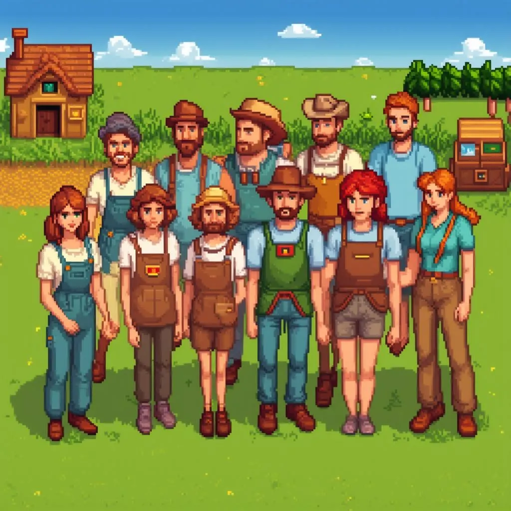 Stardew Valley Extended Characters