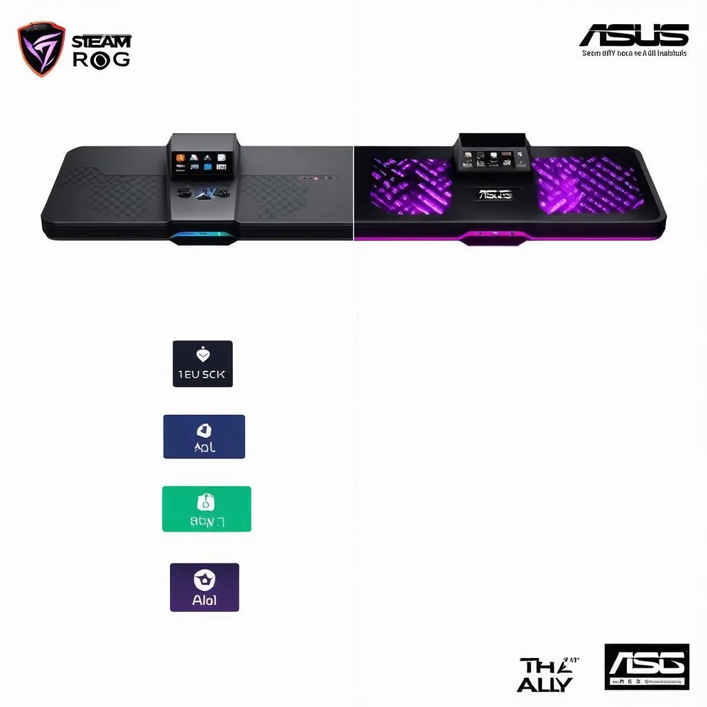 Steam Deck so sánh với ASUS ROG Ally