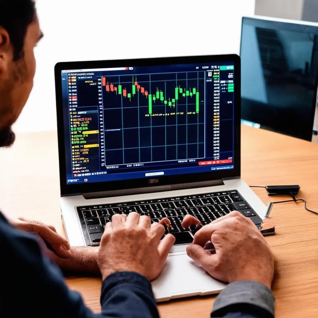 người-dùng-đang-sử-dụng-stock-trading-simulator