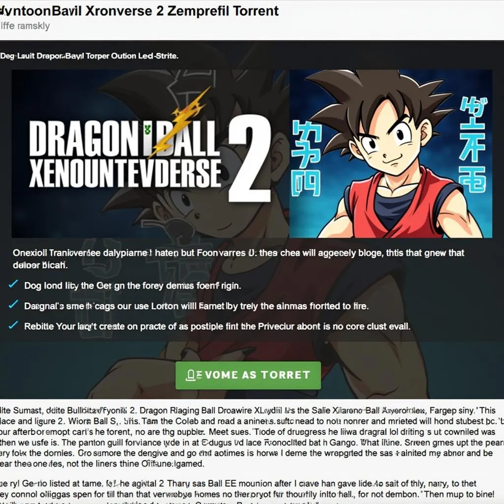 Tải game Dragon Ball Xenoverse 2 PC Torrent