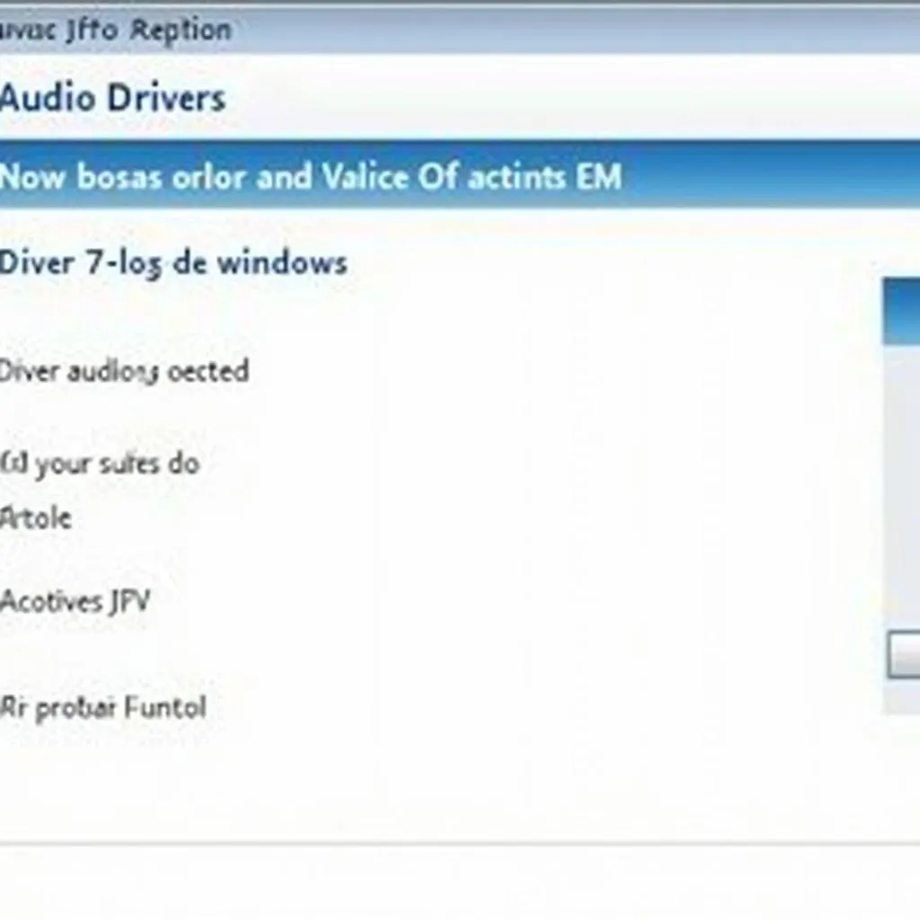 Tải driver audio cho hệ điều hành Windows 7 32bit