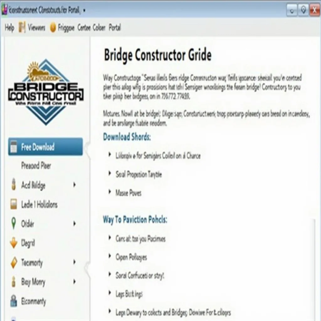 tải miễn phí bridge constructor portal pc