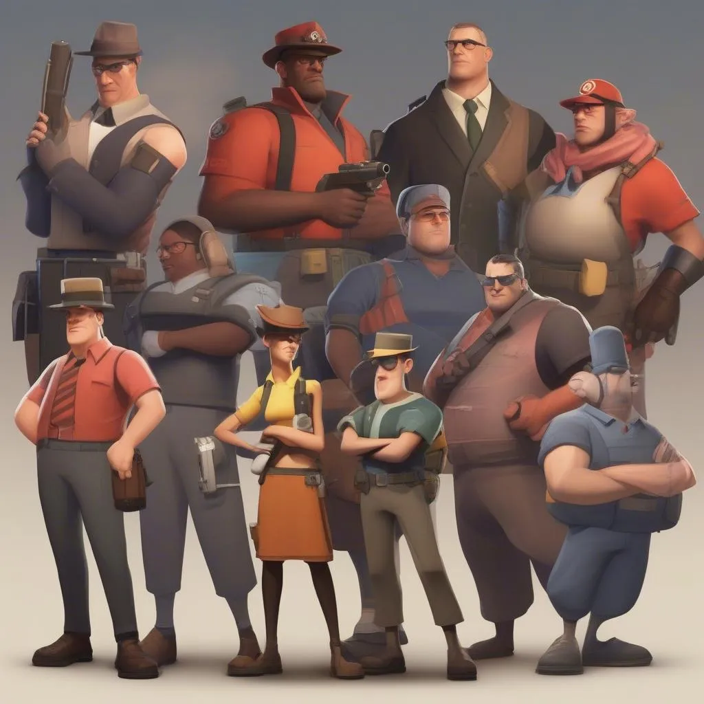 Nhân vật Team Fortress 2