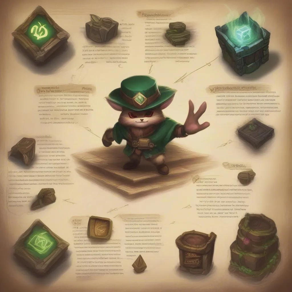 Bảng Ngọc & Phép Bổ Trợ Cho Teemo