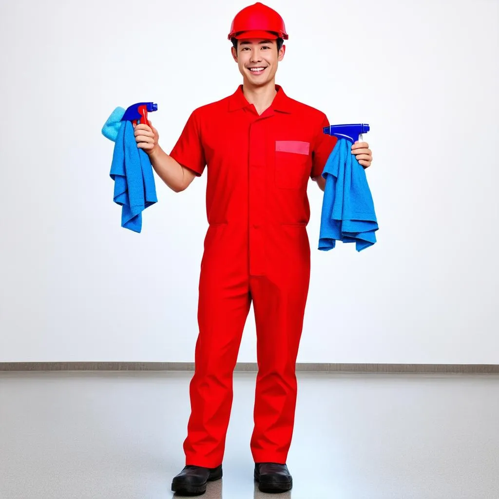 The Cleaning Authority: Hồng tướng, sạch sẽ