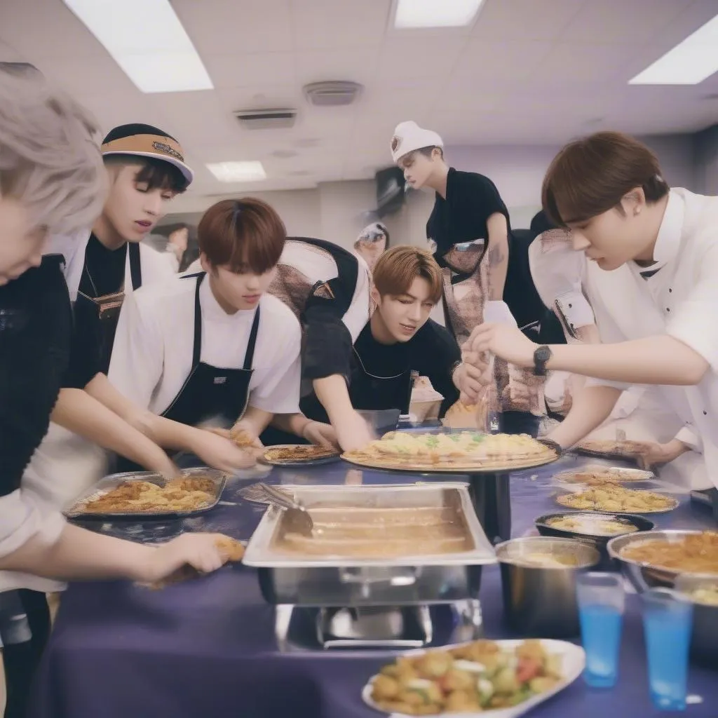 BTS tham gia The Game Caterers