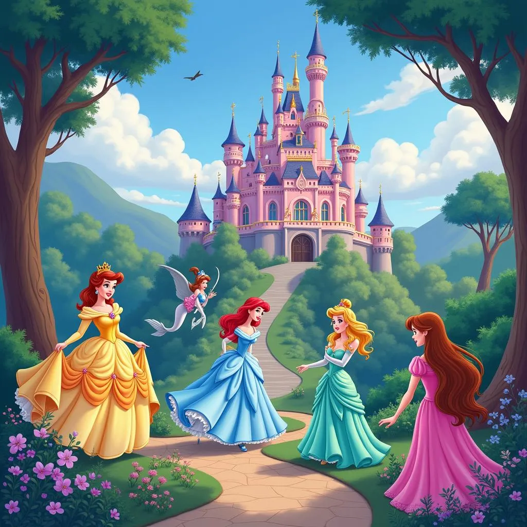 Thế giới cổ tích của công chúa Disney