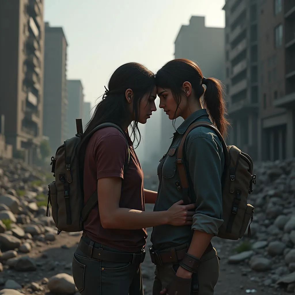 The Last of Us Part II Ellie và Dina