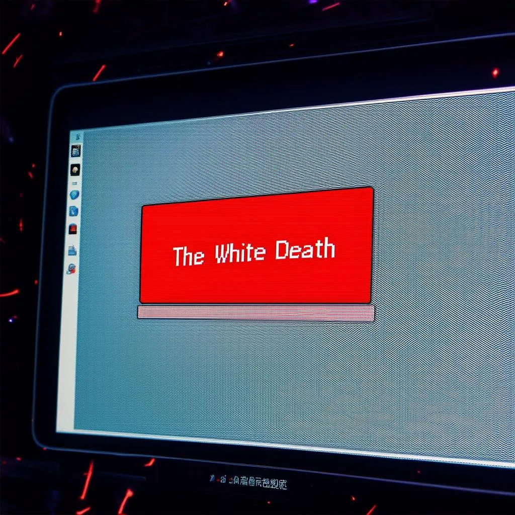 The White Death error message