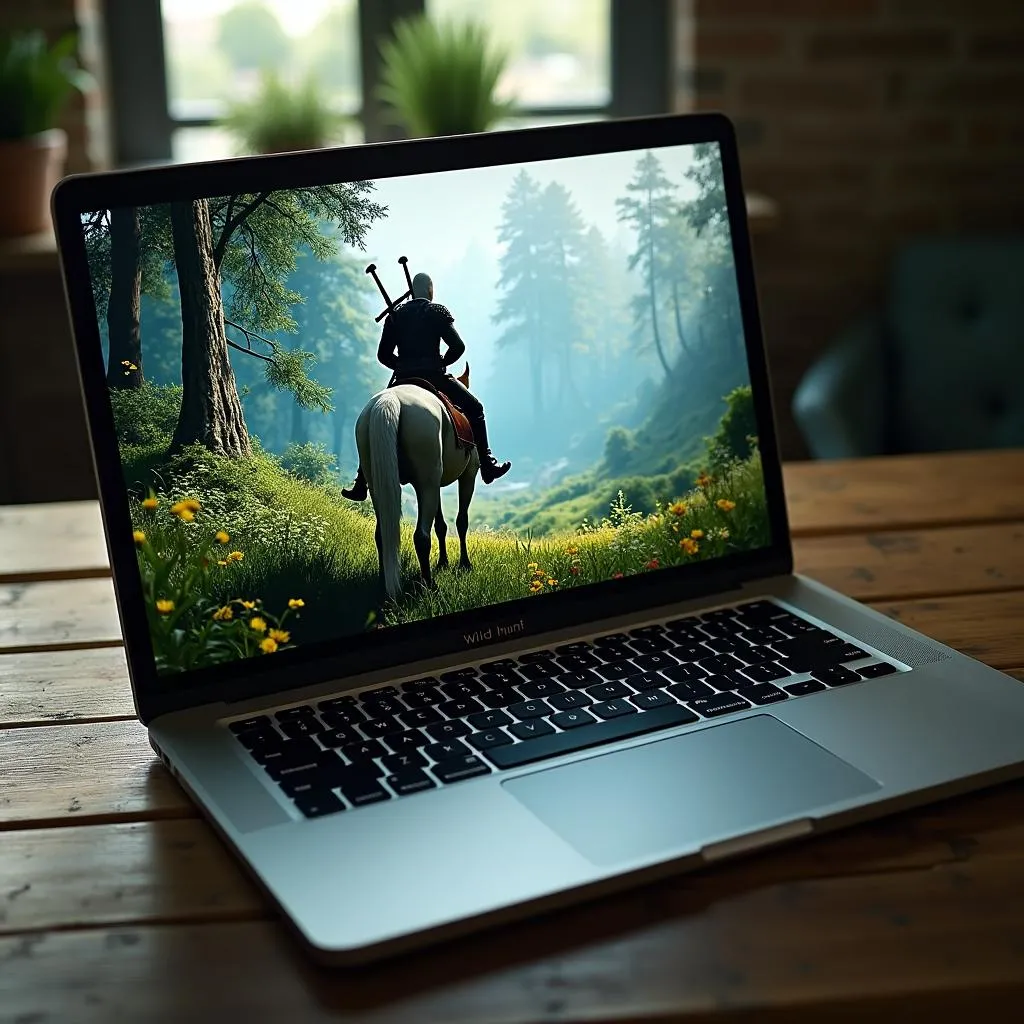 Chơi The Witcher 3 trên Macbook