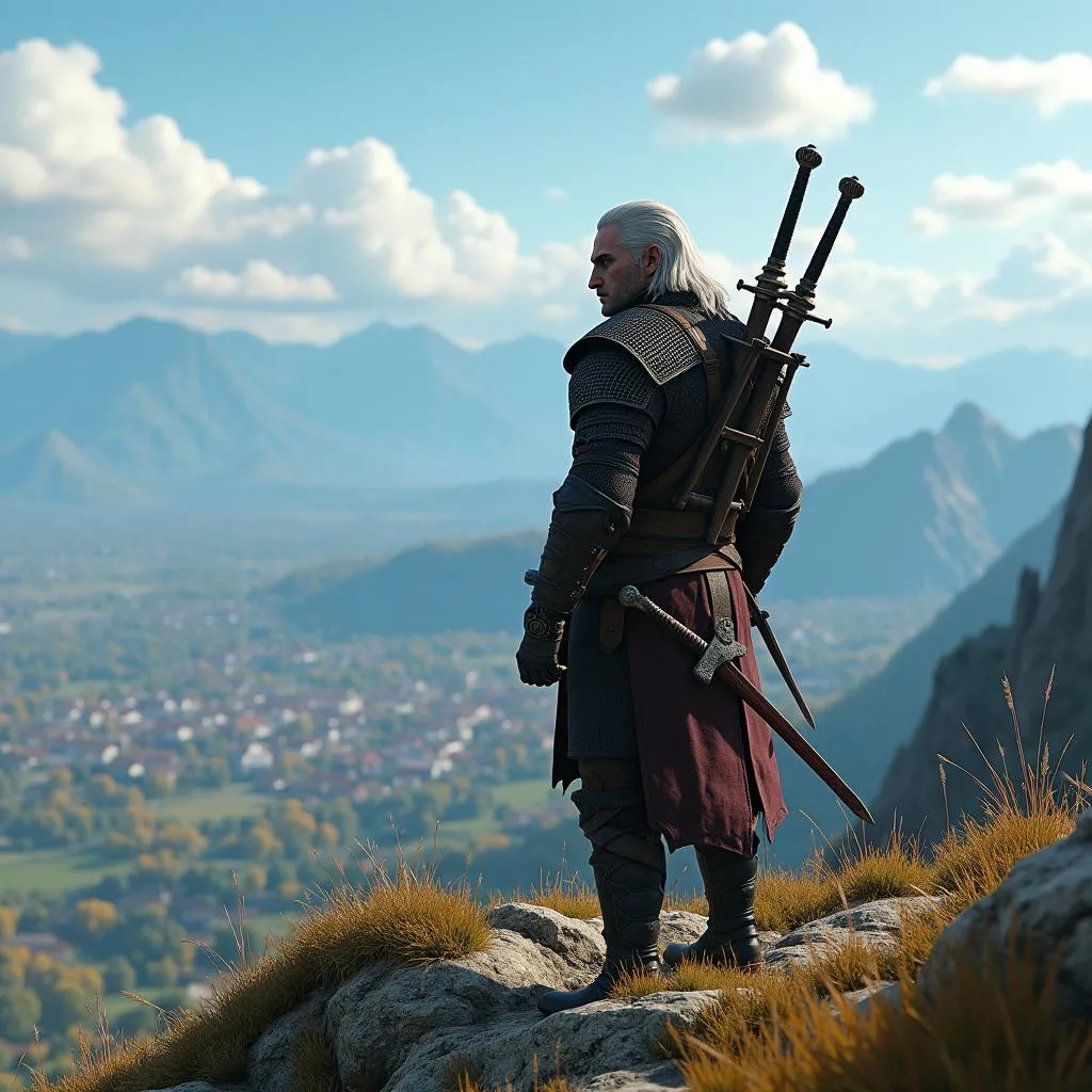 The Witcher 3: Wild Hunt - Nhân vật Geralt of Rivia