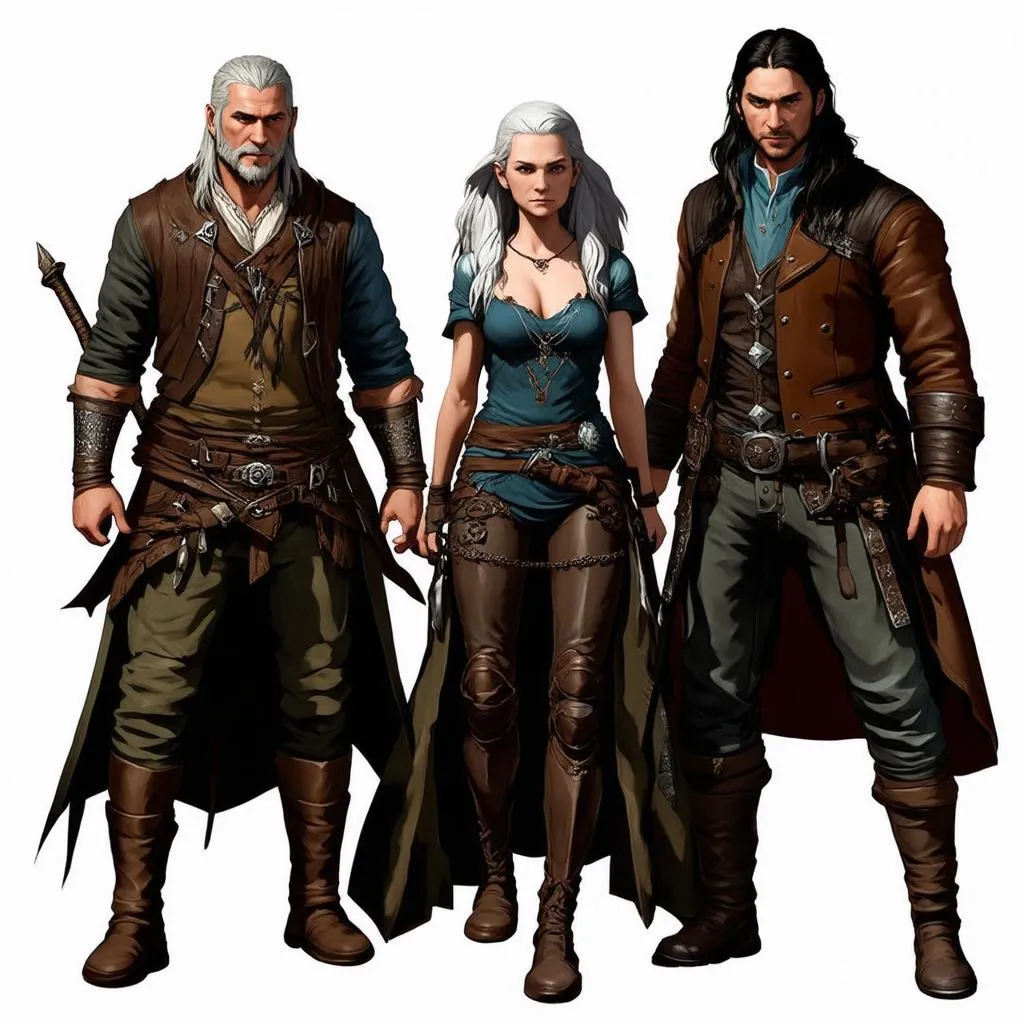 The Witcher 3: Wild Hunt - Characters